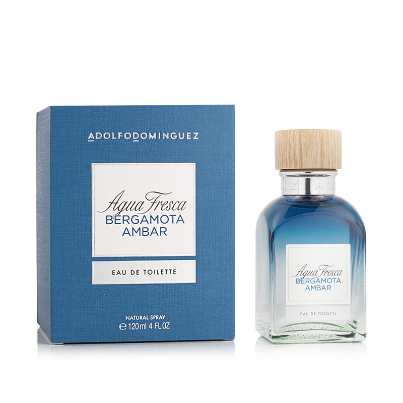 Women’s Perfume Adolfo Dominguez Agua Fresca Bergamota mbar EDT 120 ml