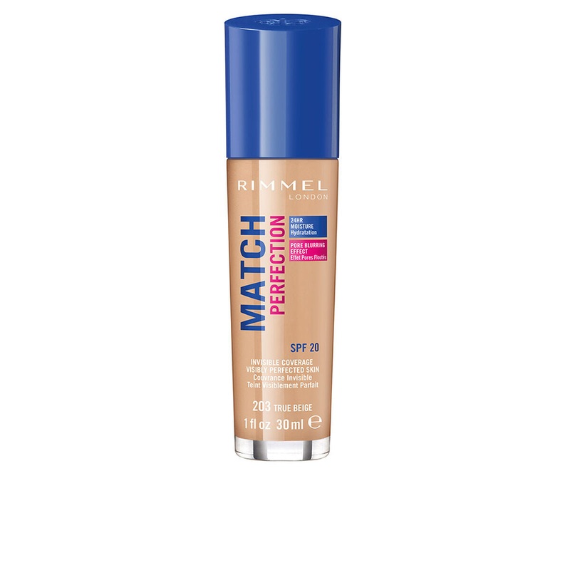 Liquid Make Up Base Rimmel London Match Perfection N 203