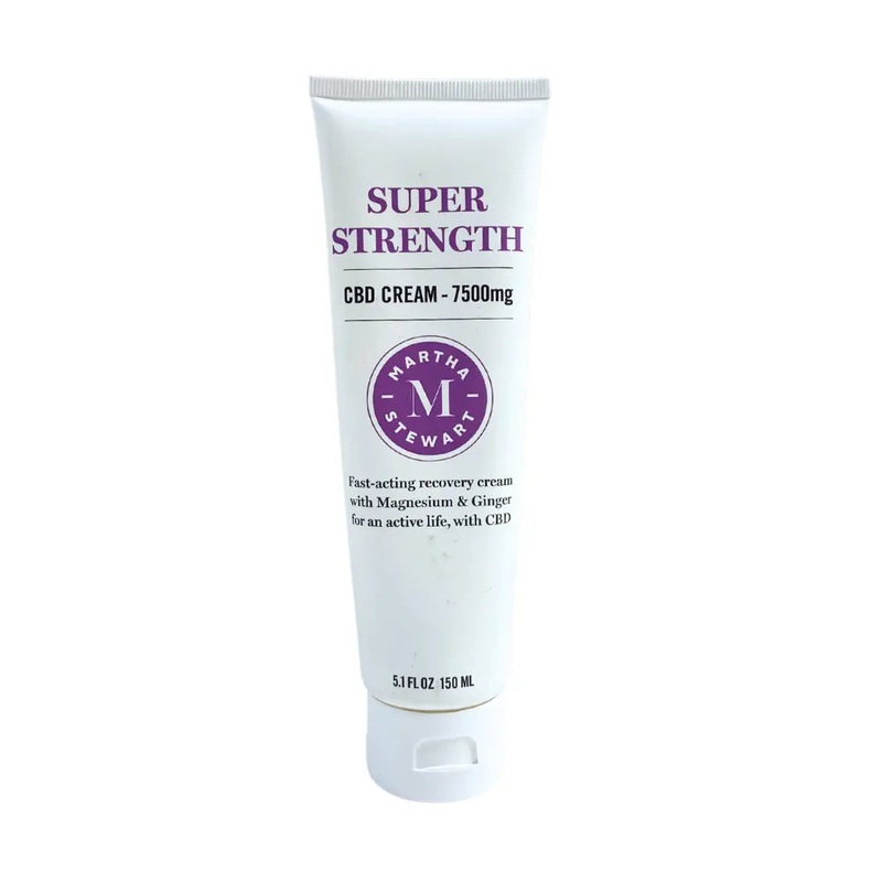 Martha Stewart Super Strength CBD Cream 7500mg 150ml with Magnesium & Ginger