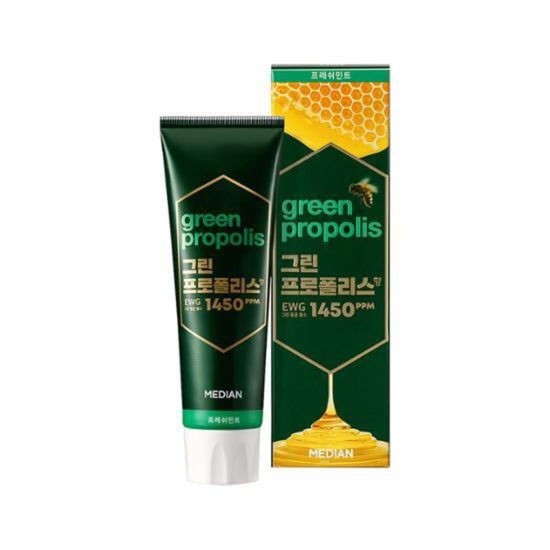 MEDIAN Green Propolis Toothpaste 100g x 3ea Fresh Mint