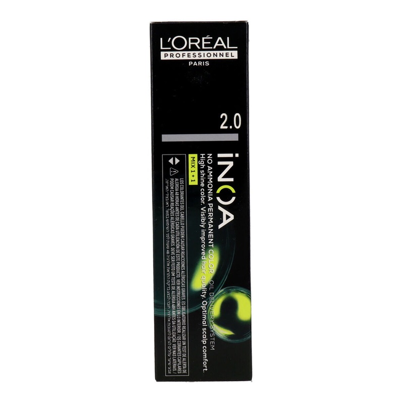 Permanent Dye L’Oreal Professionnel Paris INOA 60 g N 2.0