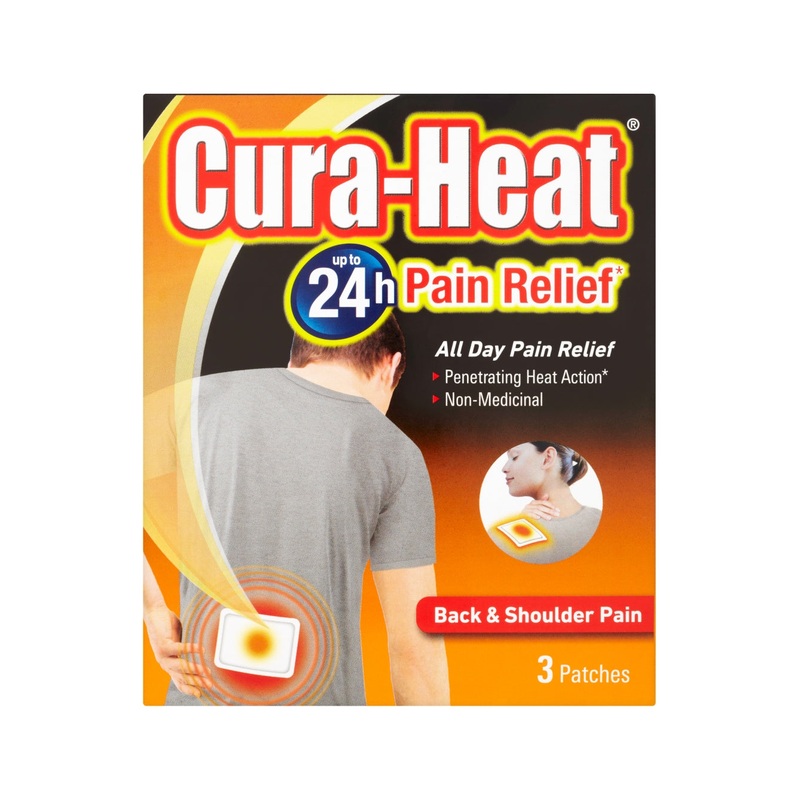 Back & Shoulder Pain Relief Patches 3 patches