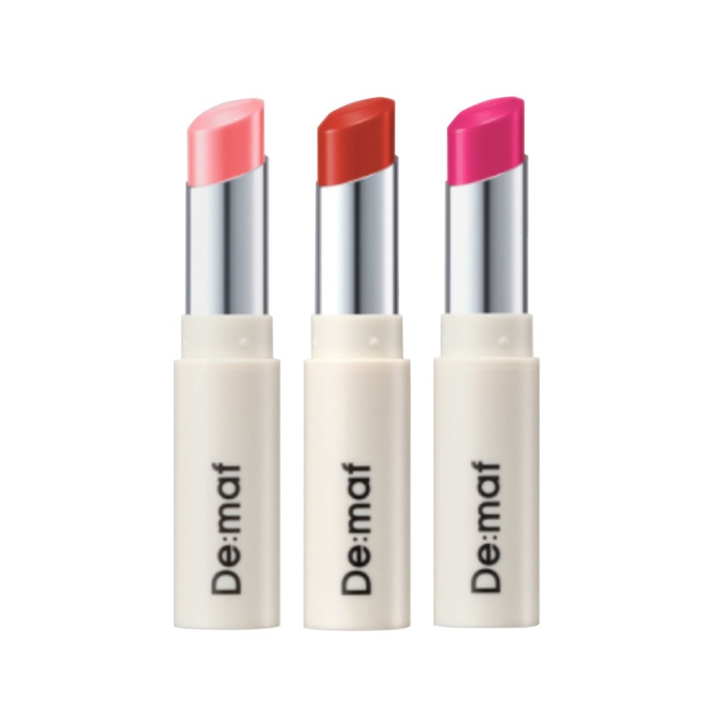 De:maf Gloss Balm 3g 3 colors Plump Pink