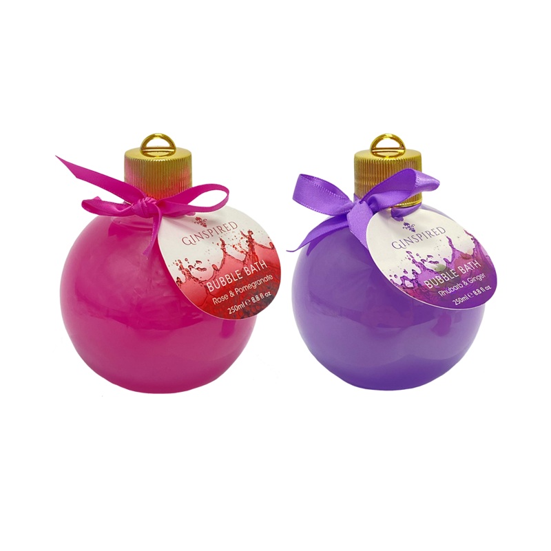 Ginspired Bubble Bath Assorted Rose & Pomegranate