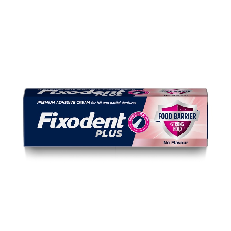 Plus Food Barrier Premium Denture Adhesive Cream 40g