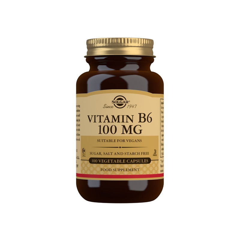 Vitamin B6 100mg 100 capsules