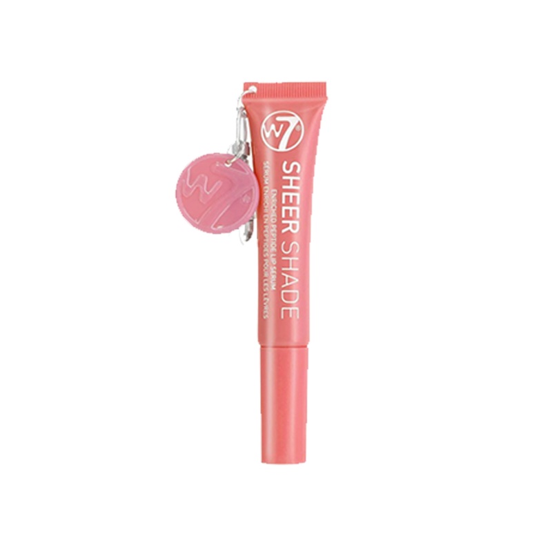 W7 Sheer Shade Enriched Peptide Lip Serum with Key Ring Sugar Rush