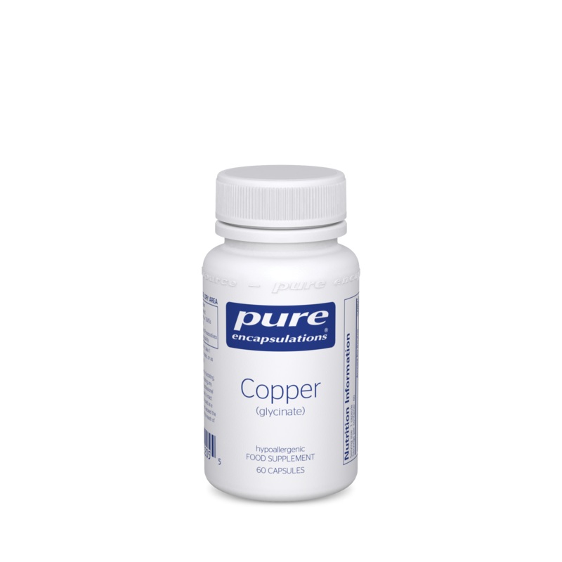 Copper Glycinate 60 Capsules