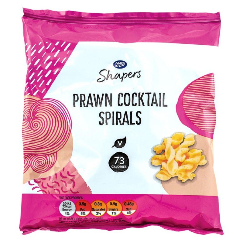 Shapers Prawn Cocktail Spirals – 15G