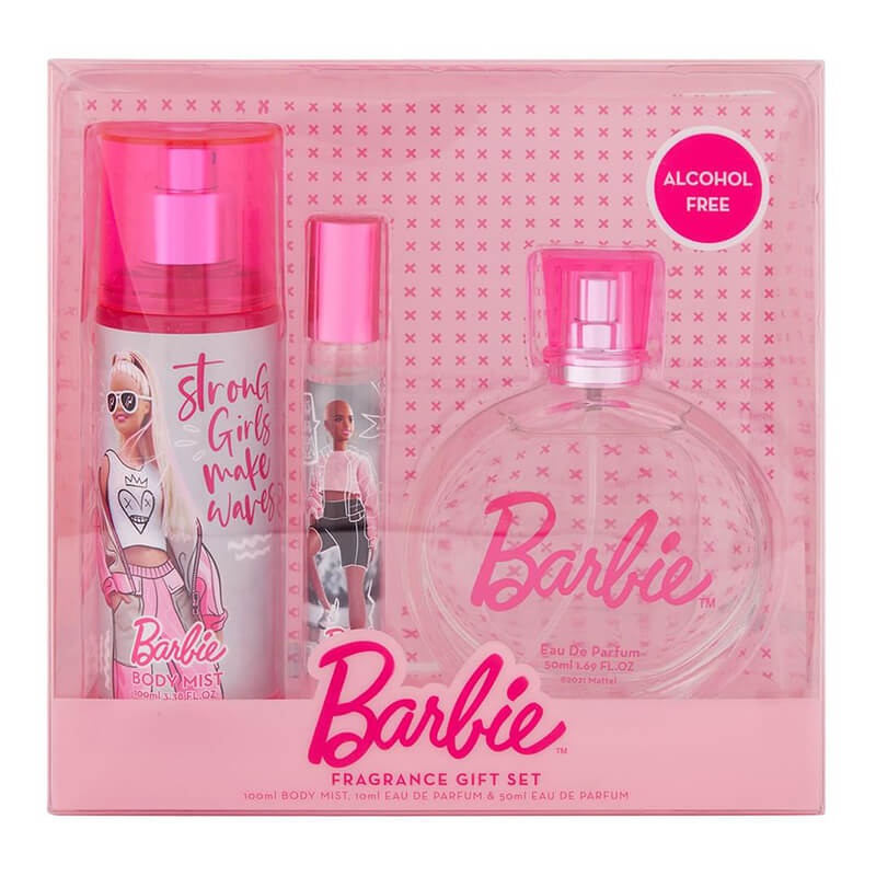 Barbie Fragrance Gift Set 50ml EDP 3pc (L)