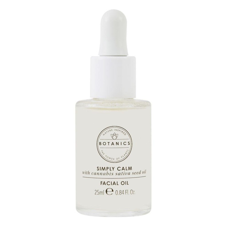 Simply Calm Facial Oil With Cannabis Sativa (Hemp) Seed Oil 25Ml