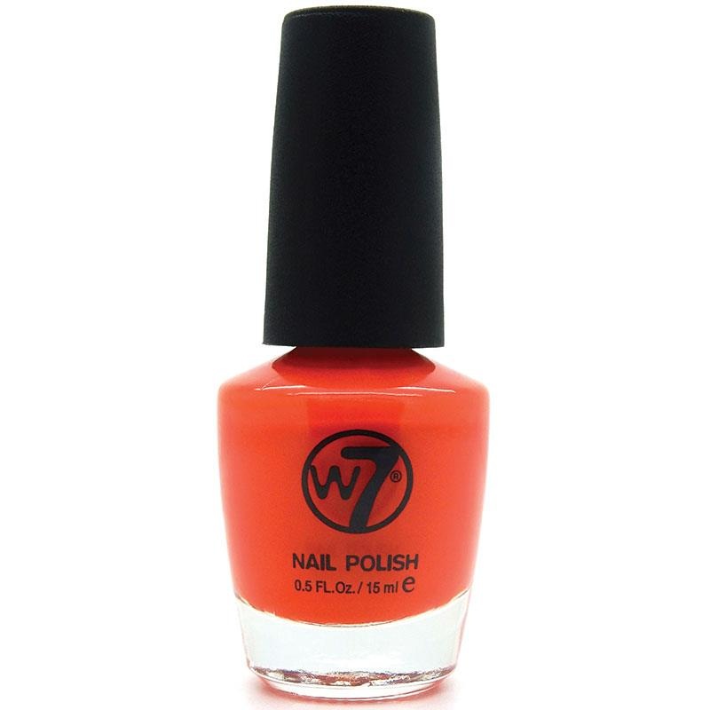 W7 Nail Polish 84 Orange Flame