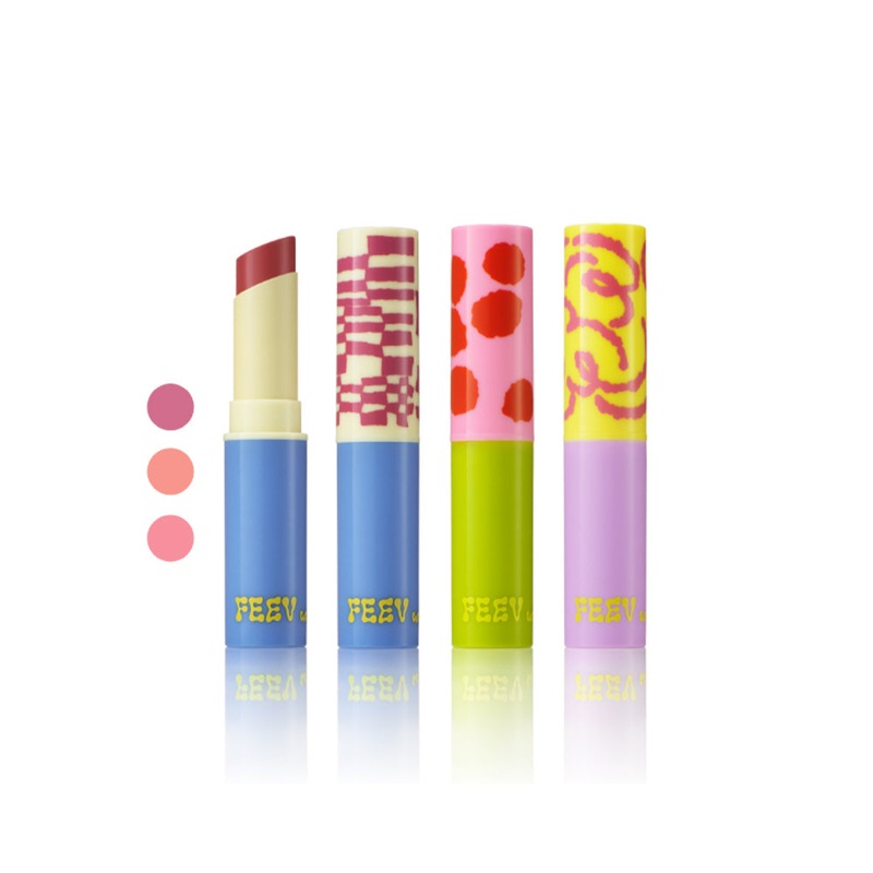 FEEV Hyper-Fit Tinted Lip Balm 4.5g #Breezy Coral