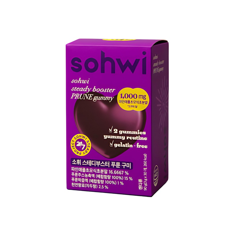 sohwi Steady Booster PRUNE Gummy 1 box (30ea)
