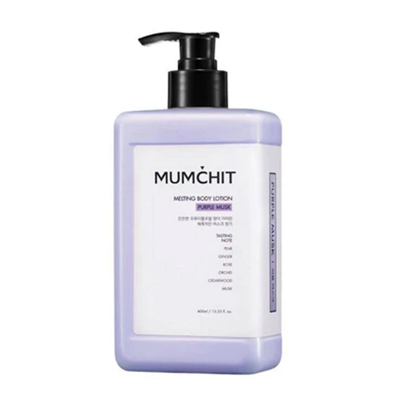 MUMCHIT Melting Body Lotion 400ml 4 Types Soft Blue Soap
