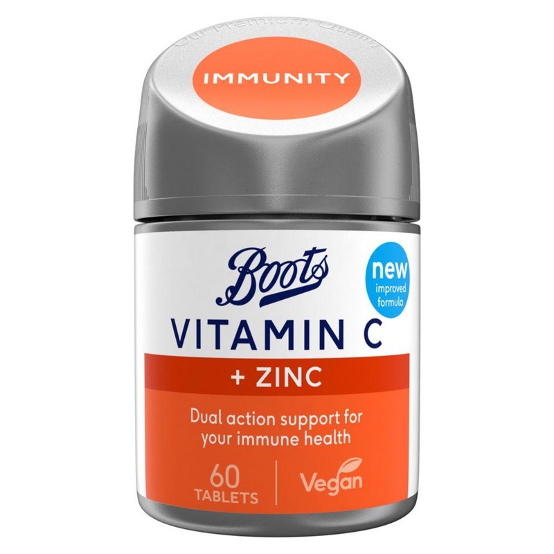 Vitamin C And Zinc 60 Tablets