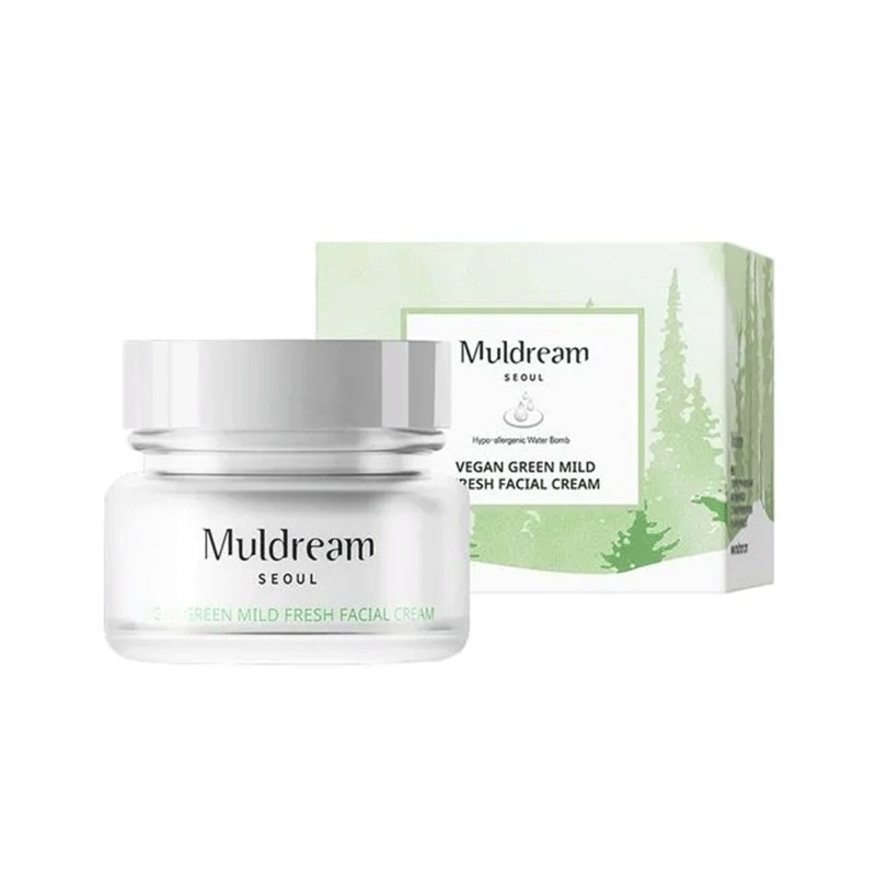 Muldream Vegan Green Mild Fresh Facial Cream 60ml