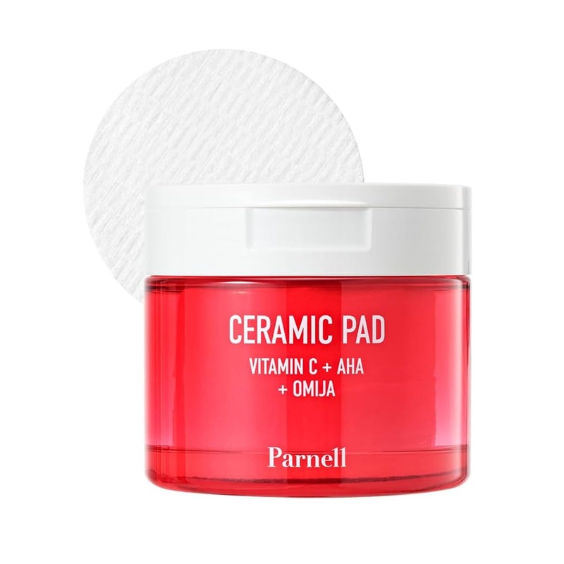 Parnell Vitamin C AHA Omija Ceramic Pad 60 Sheets