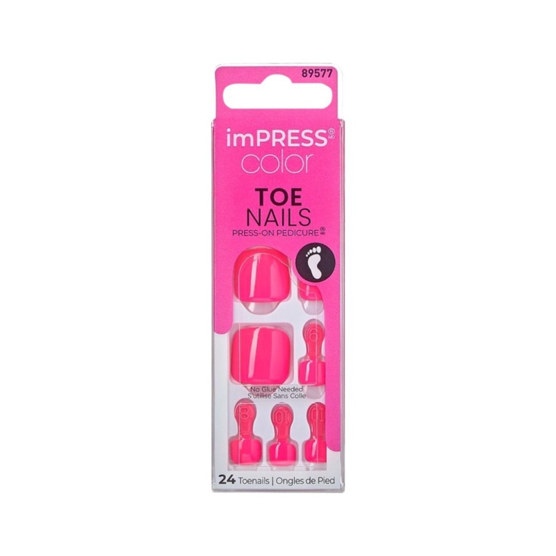 Kiss Impress Toe Color Spun Sugar 89577