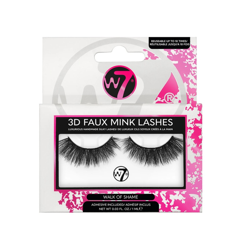 W7 3D Faux Mink Lashes Walk Of Shame