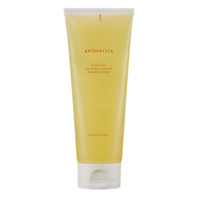 AROMATICA Glow Vita Oil-In Gel Cleanser Orange & Neroli 150ml