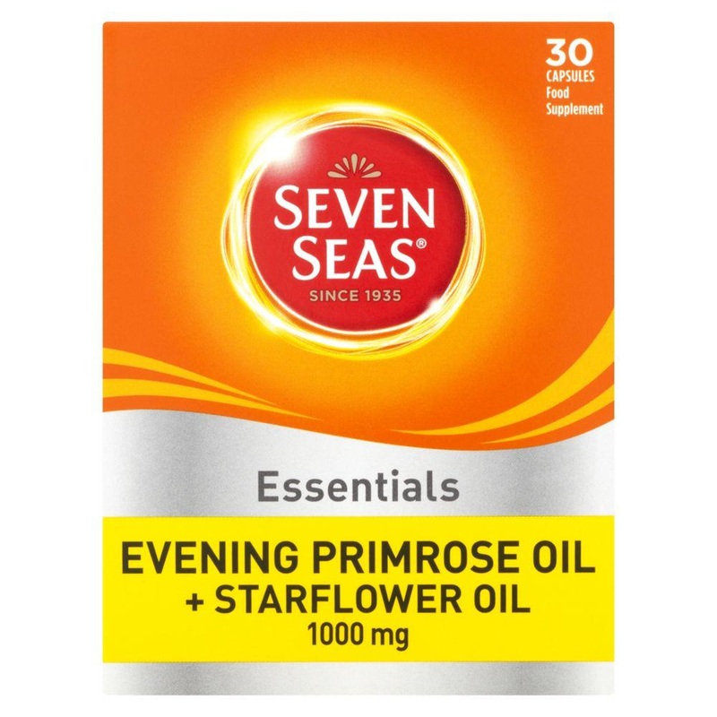 Evening Primrose Oil & Starflower Oil Capsules – 30 X 1000 Mg