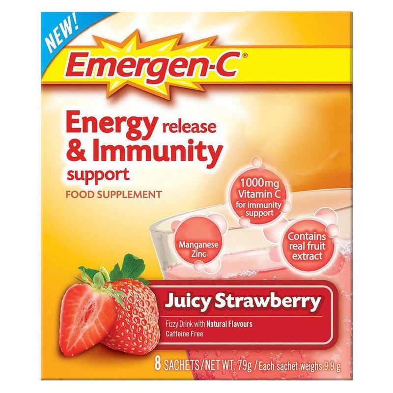 Juicy Strawberry Sachets With Sweetener – 8 X 9.8 G