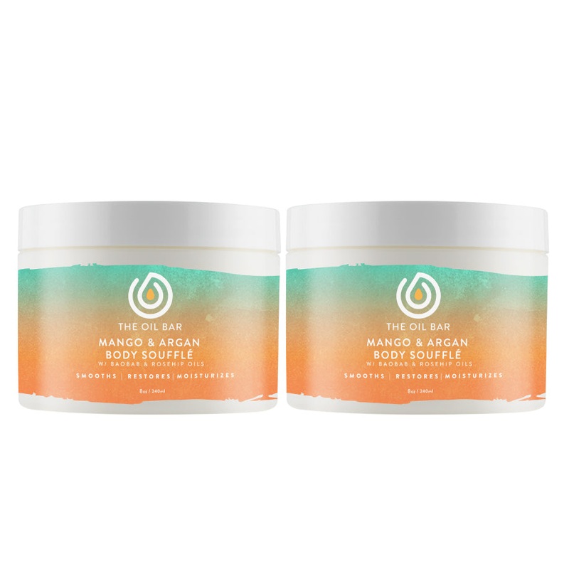 Mango & Argan Body Souffle (2pack)