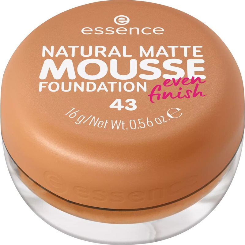 Mousse Make-up Foundation Essence NATURAL MATTE N 43 16 g