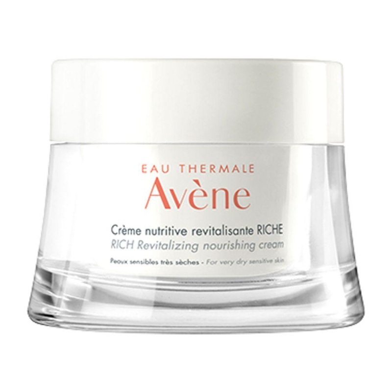 Avne Les Essentiels Rich Revitalizing Nourishing Cream Moisturiser for Dry, Sensitive Skin 50ml