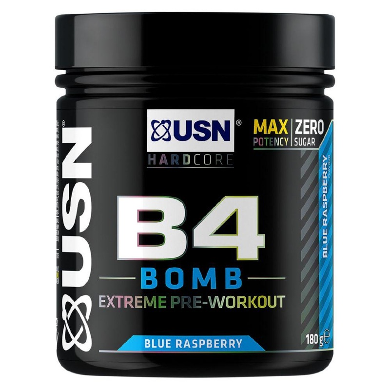 B4 Bomb Pre-Workout Blue Raspberry – 180G