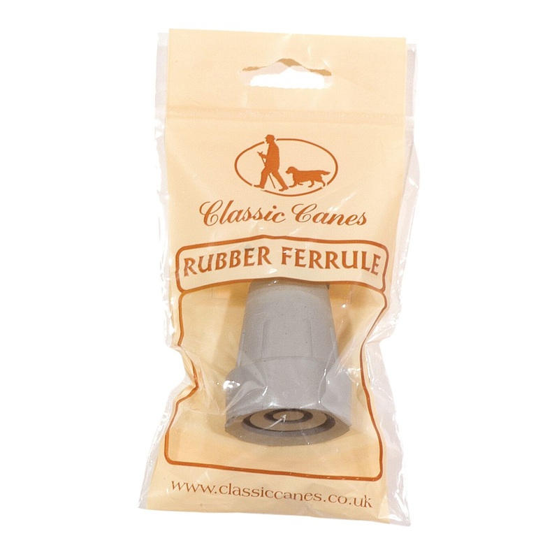 Grey Rubber Ferrule 25mm