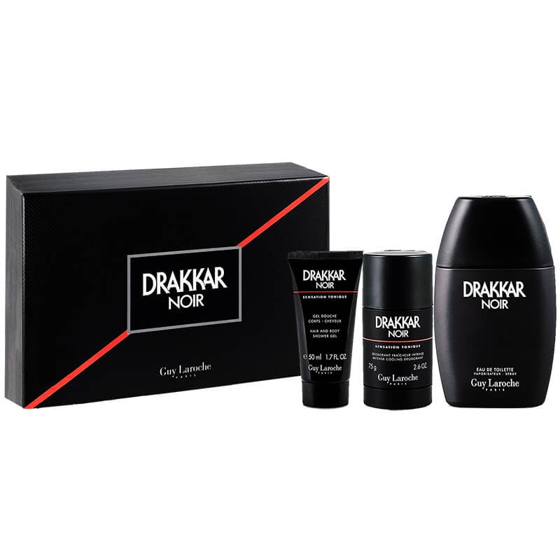 Guy Laroche Drakkar Noir 3pc Set 100ml EDT (M)