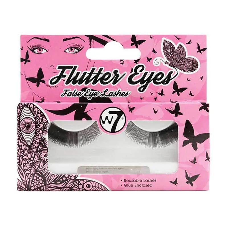 W7 Flutter Eyes False Eye Lashes with Lash Glue – 03