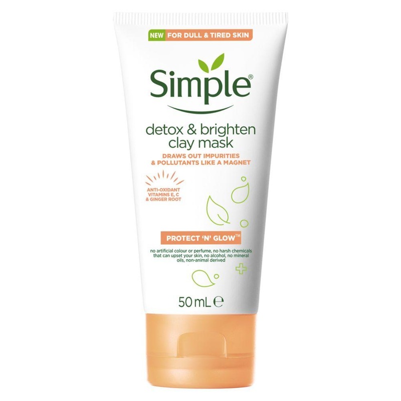 Simple Protect ‘N’ Glow Detox & Brighten Clay Mask