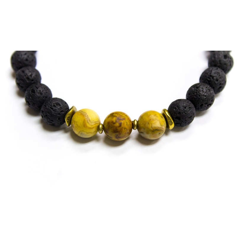 Diffuser Bracelet: Orange Cream Agate