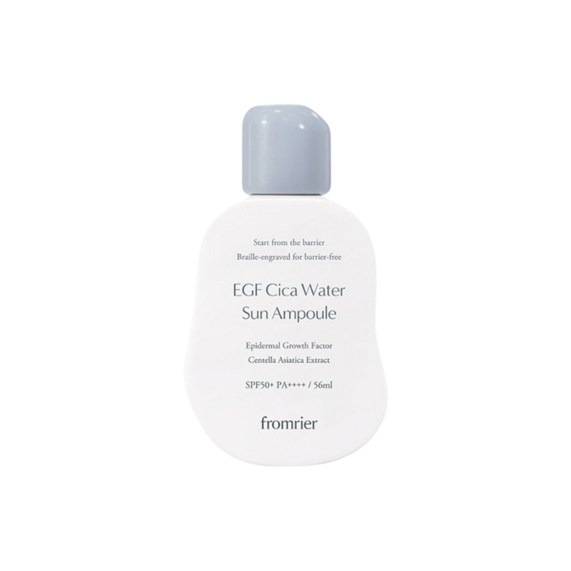 fromrier Vegan EGF Cica Water Sun Ampoule SPF50+ PA++++ 56ml
