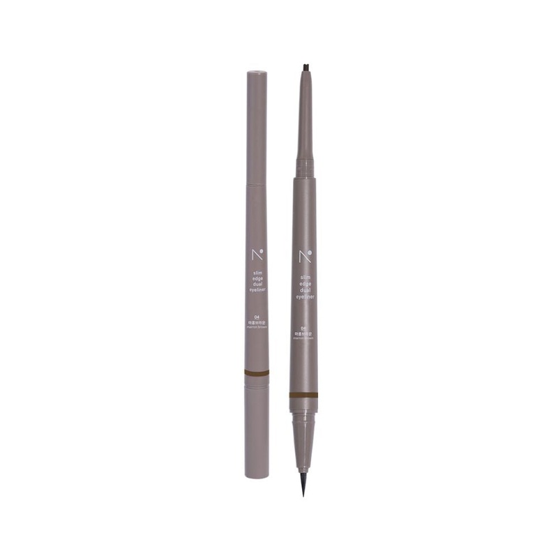 nobev Slim Edge Dual Eyeliner (7 colors to choose) 01 Black