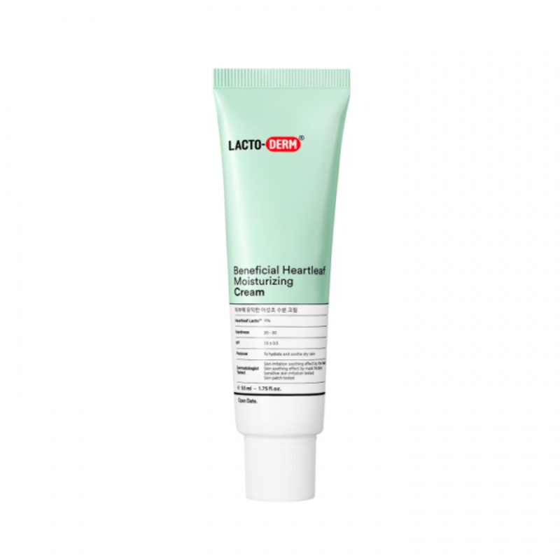 Lactoderm Beneficial Heartleaf Moisturizing Cream 50ml