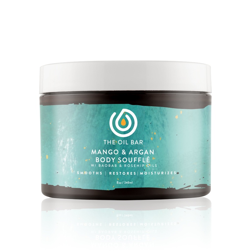 Rosemary Essential Oil Aromatherapy Mango & Argan Body Souffl