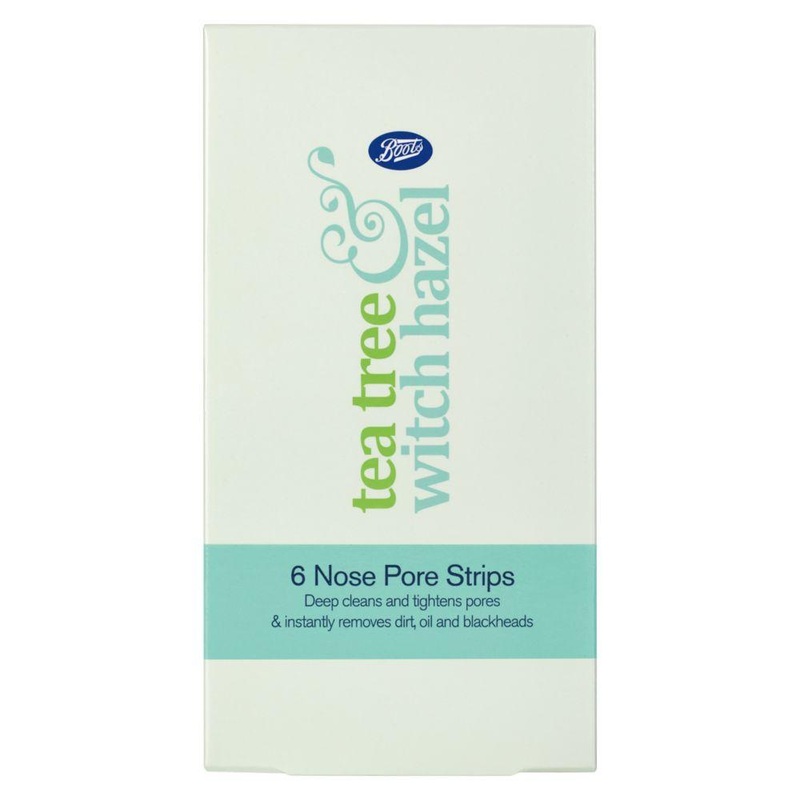 Tea Tree & Witch Hazel Nose Strips X6