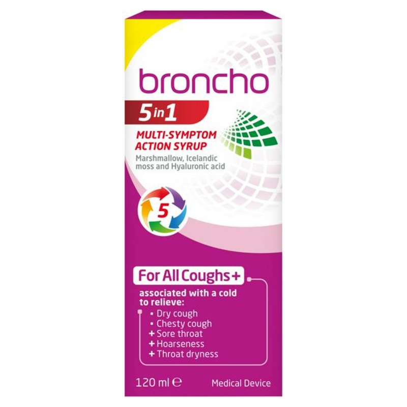 5 In 1 Multi-Symptom Action Syrup 120ml
