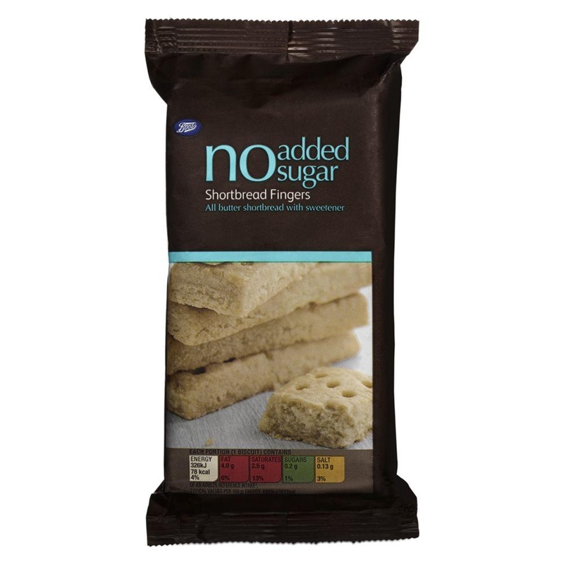 No Added Sugar Shortbread Fingers