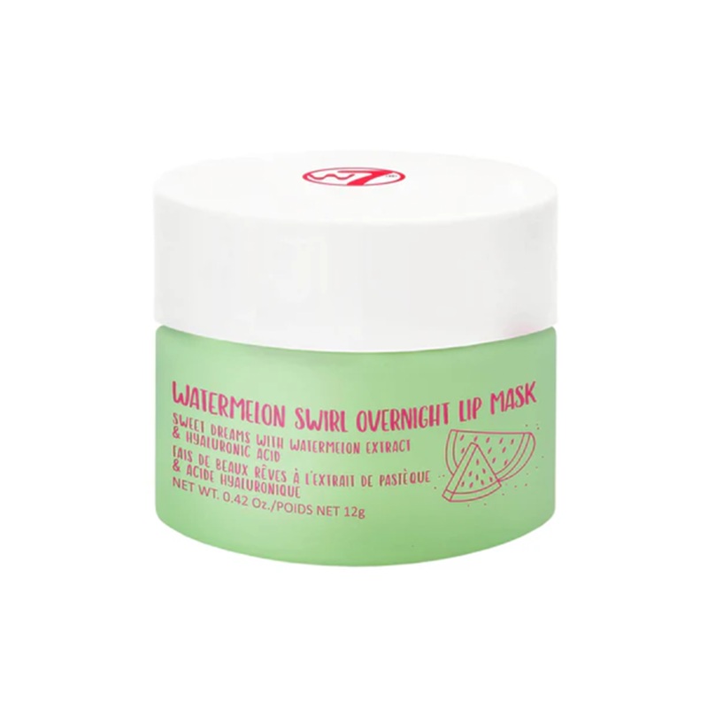 W7 Sweet Dreams Overnight Lip Mask Watermelon Swirl