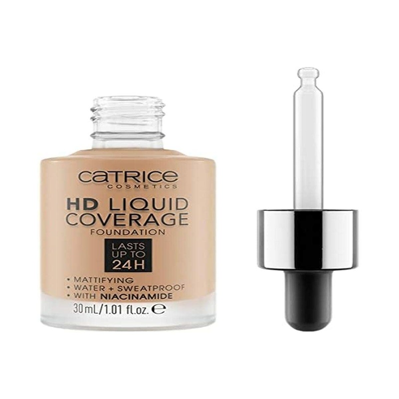 Liquid Make Up Base Catrice HD Liquid Coverage N 050-rosy ash 30 ml