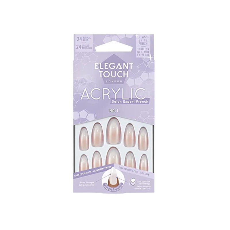 Elegant Touch Acrylic Salon Expert False Nails Fre
