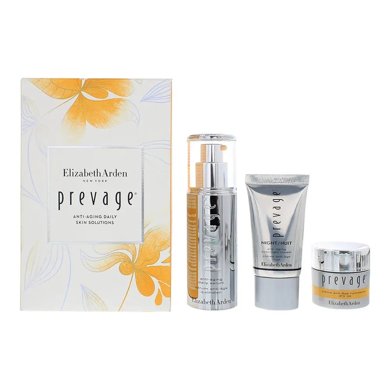 Elizabeth Arden Prevage 3 Piece Gift Set: Daily Serum 30ml – Moisturizing Cream 15ml – Overnight Cream 15ml