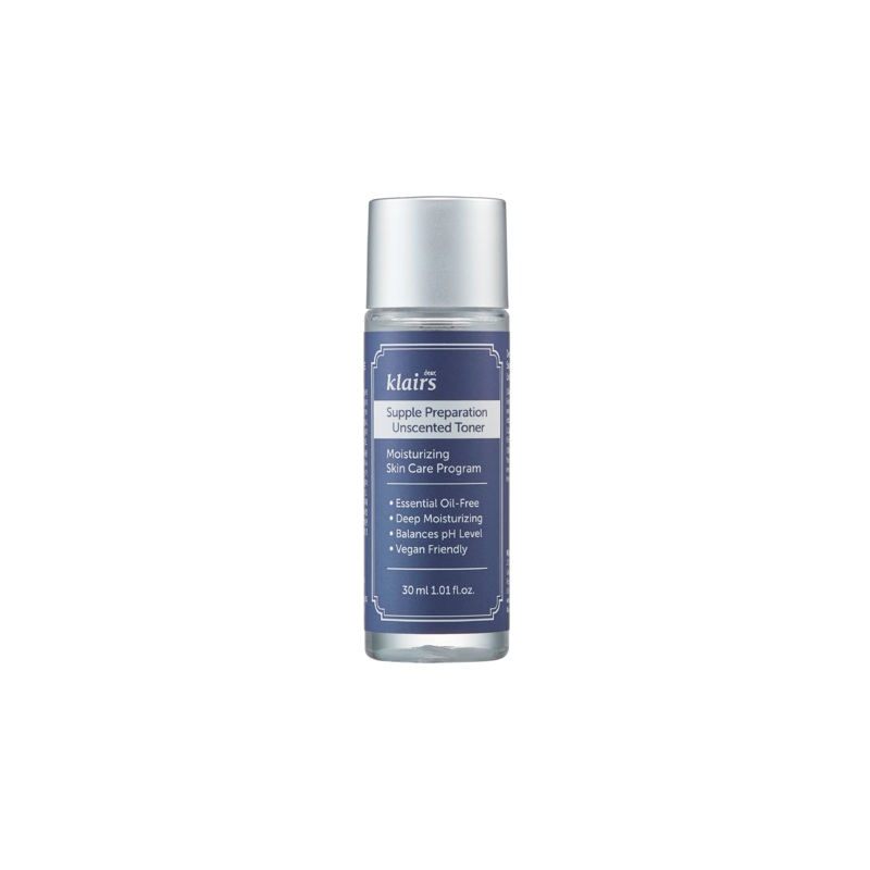 Klairs Supple Preparation Unscented Toner 30ml