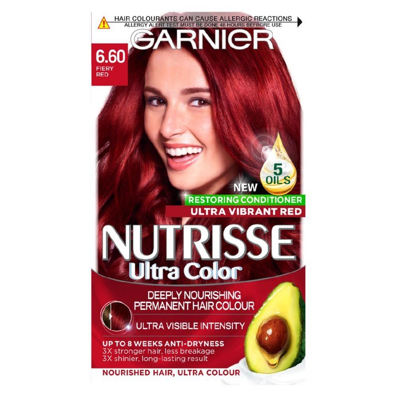 Nutrisse Ultra Color 6.60 Fiery Red Permanent Hair Dye