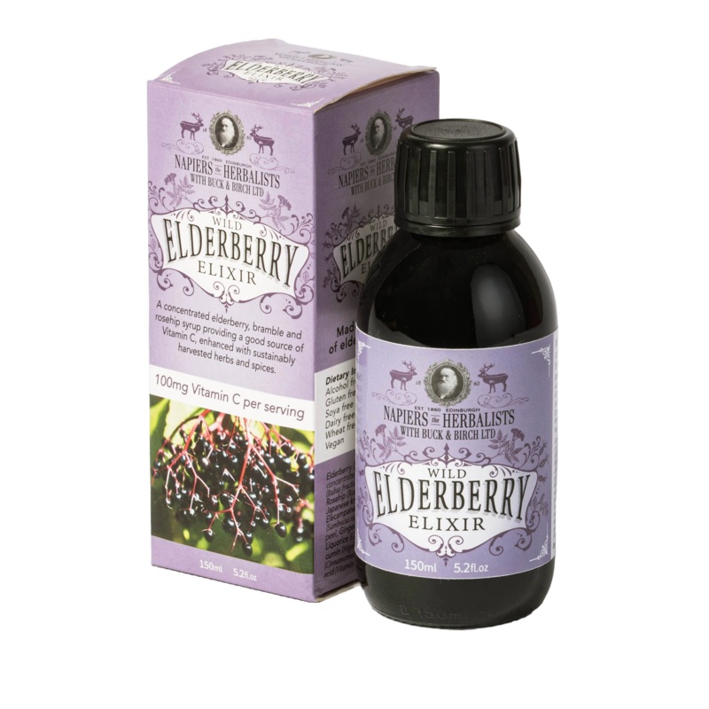 Wild Elderberry Elixir – 150ml